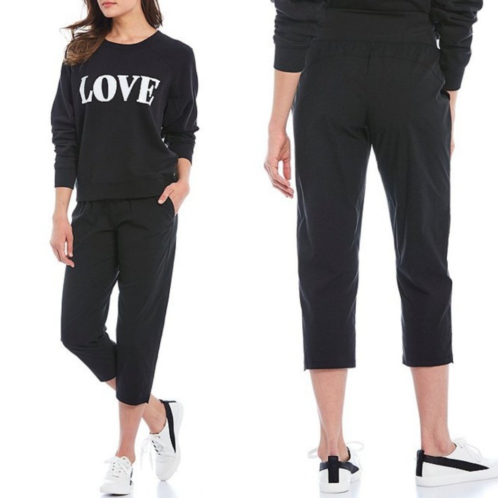 Kinesis Stretch Woven Side Drawstring Capri Pant